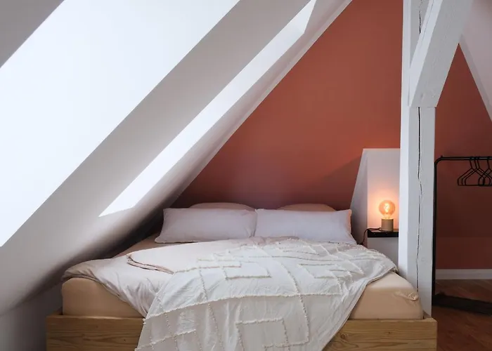 شقة Ums Eck Moderne Am Hainer *